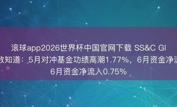 滚球app2026世界杯中国官网下载 SS&C GlobeOp指数知道：5月对冲基金功绩高潮1.77%，6月资金净流入0.75%